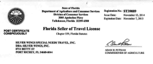 Silver Wings Is Licensed To Sell Travel
