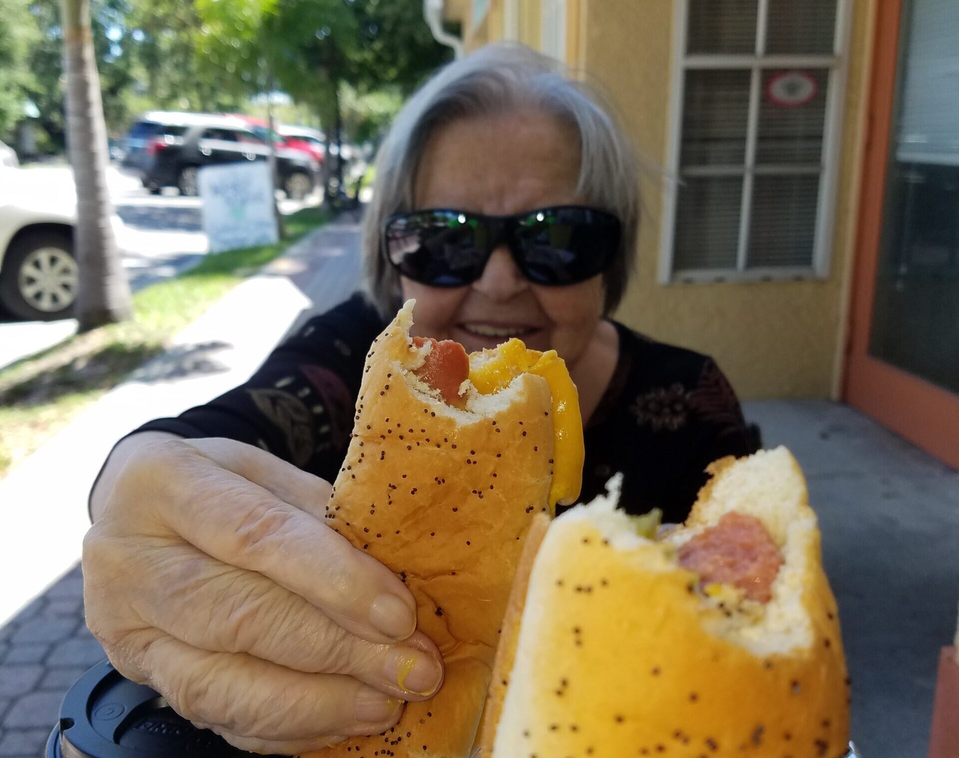 Anita and Hot Dog photo